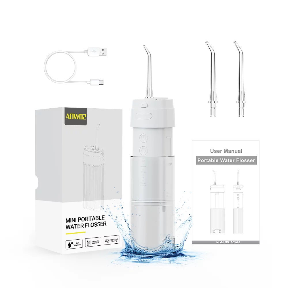 OEM přenosný mini vodní flosser Automatic 180 ml na čištění zubů